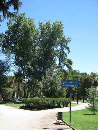 Plaza Brasil - Santiago Chile