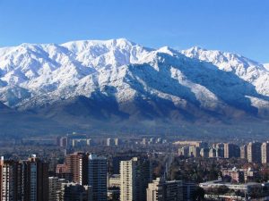 Winter in Santiago Chile